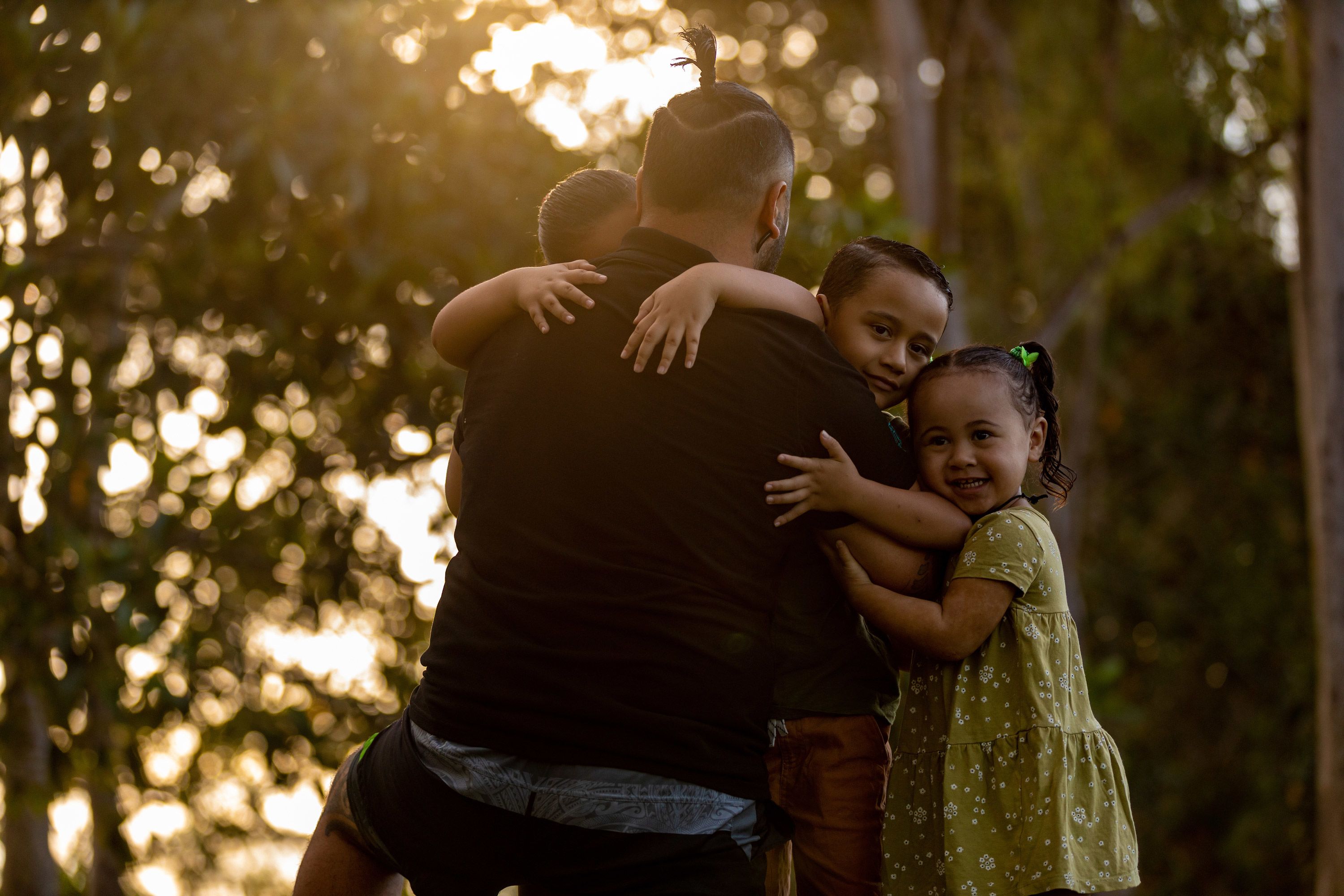 black stethoscope with brown leather case